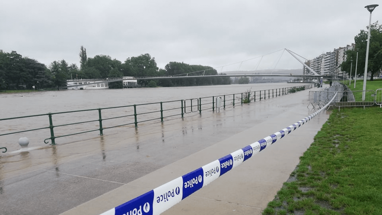 Liège se prépare à l'inondation